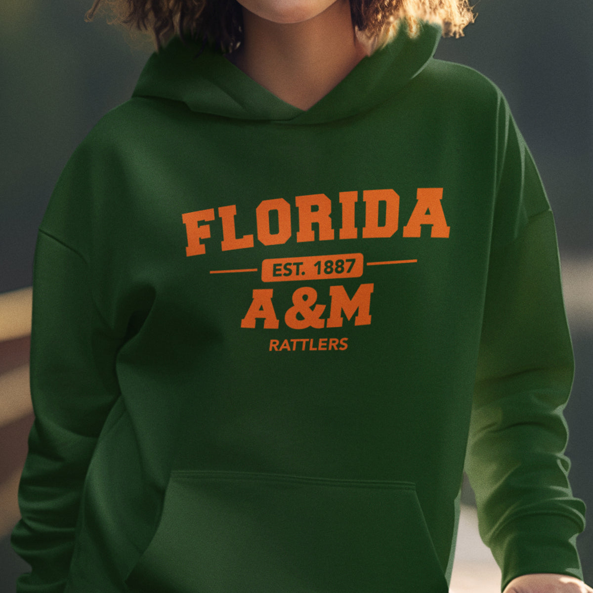 Florida newest Rattlers FAMU Vintage Hoodie Mens Small