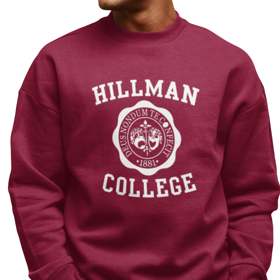 Different world hotsell hillman college sweatshirt