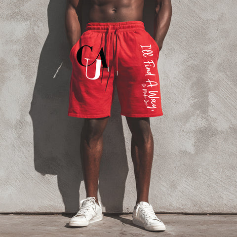 Clark Atlanta University "I'll Find A Way..." (Red Shorts)
