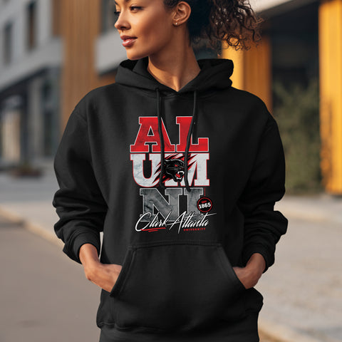 Clark Atlanta University Alumni Signature Series - Vintage/Grunge Style (Unisex Hoodie)
