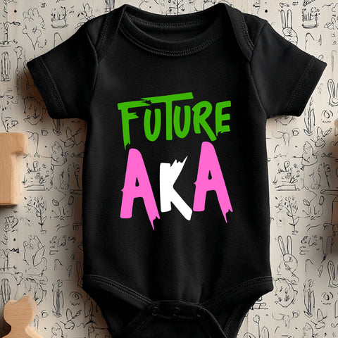 Alpha Kappa Alpha 2-Pack v.2 (Onesie) - AKA Infant Bodysuit