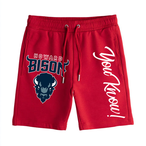 Howard University 'You Know" (Red Shorts)