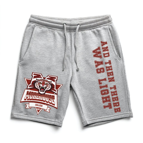 Morehouse "And There Was Light" (Gray Heather Shorts)