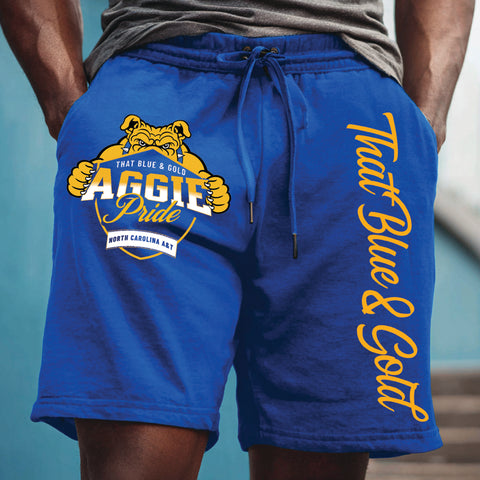 NCA&T "That Blue & Gold" (Royal Blue Shorts)