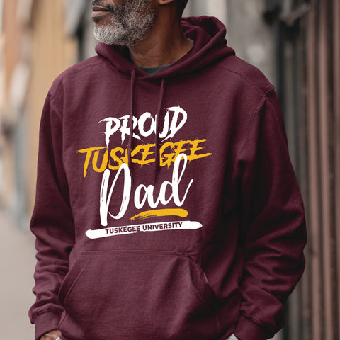 Proud Tuskegee University Dad (Unisex Hoodie)