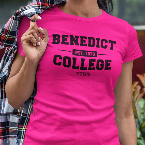 Benedict College - PINK (Women's Short Sleeve)