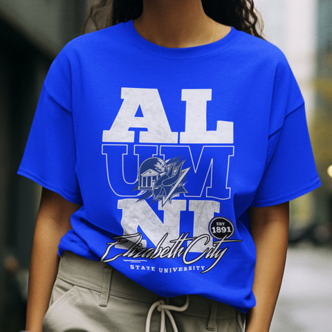 ECSU Alumni Signature Series (Women's Short Sleeve) Elizabeth City State University