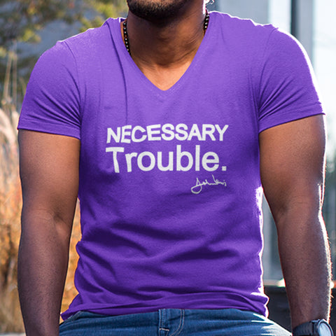 Necessary Trouble - Solid Edition (Men's V-Neck)