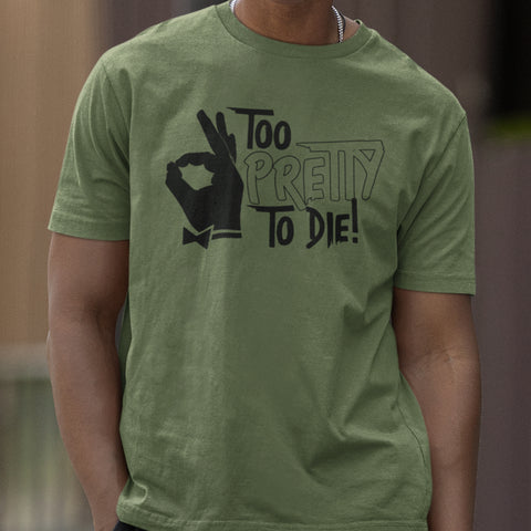 Too Pretty To Die (Fatigue Green) - Kappa Alpha Psi (Men's Short Sleeve)