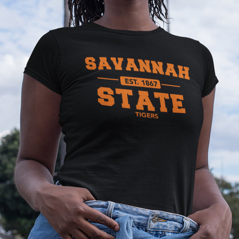 Savannah State University Tigers (Women's Short Sleeve)