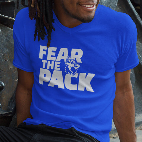 Fear The Pack - Cheyney University (Men's V-Neck)