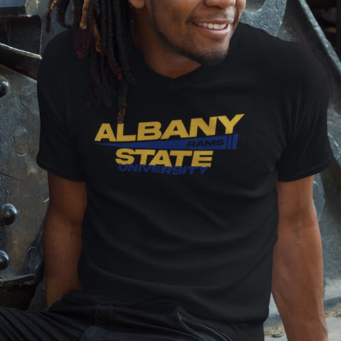 Albany State - Flag Edition (Men's V-Neck)