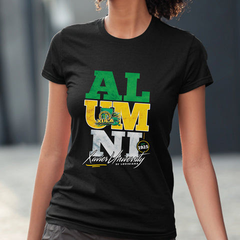Xavier University Alumni Signature Series - Vintage/Grunge Style (Women's Short Sleeve)