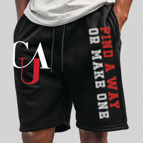 Clark Atlanta University "Find A Way..." (Black Shorts)