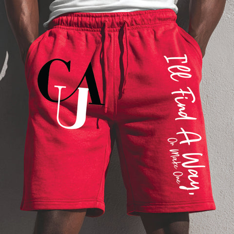 Clark Atlanta University "I'll Find A Way..." (Red Shorts)