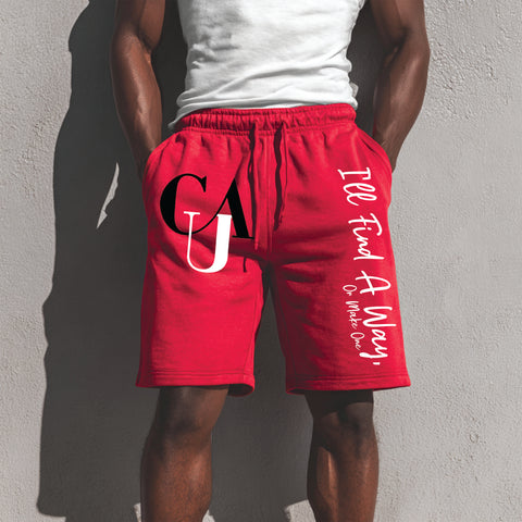 Clark Atlanta University "I'll Find A Way..." (Red Shorts)