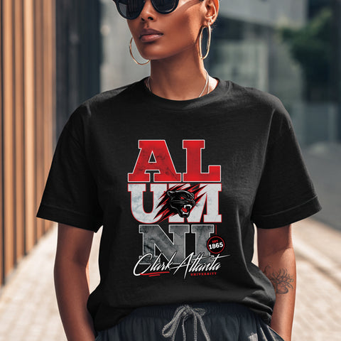 Clark Atlanta University Alumni Signature Series - Vintage/Grunge Style (Women's Short Sleeve)