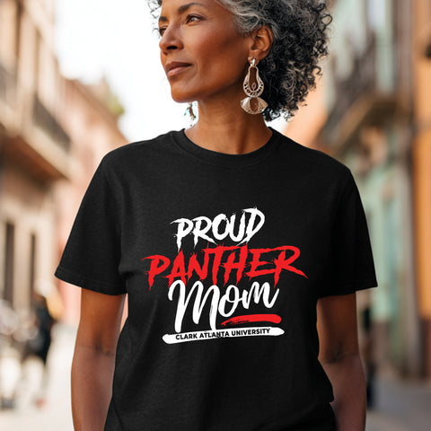 Proud Panther Mom - Clark Atlanta University (Women's Short Sleeve)