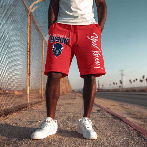 Howard University 'You Know" (Red Shorts)