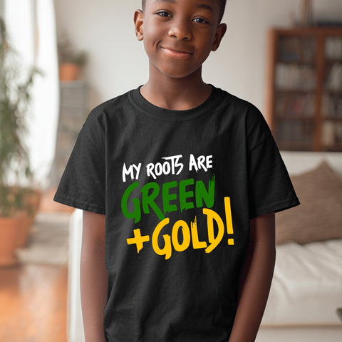 My Roots Are Green & Gold - NSU Spartans (Youth T-Shirt)