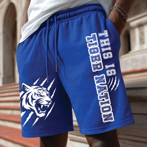 Tennessee State "Tiger Nation" (Royal Blue Shorts)