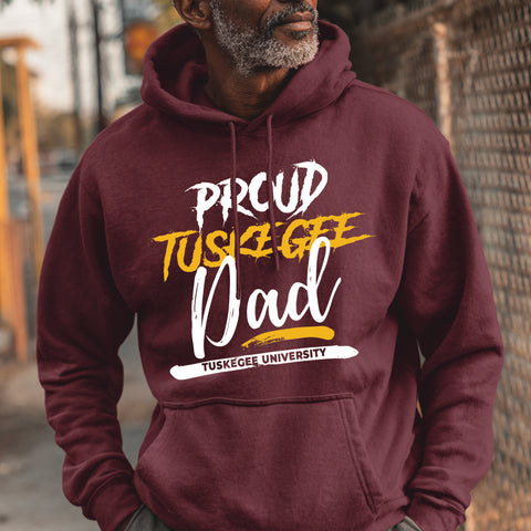 Proud Tuskegee University Dad (Unisex Hoodie)