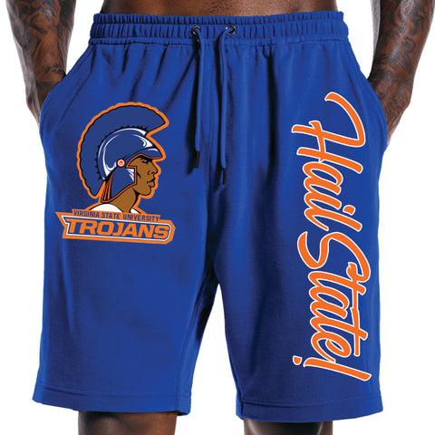 Virginia "Hail State" University (Royal Blue Shorts)