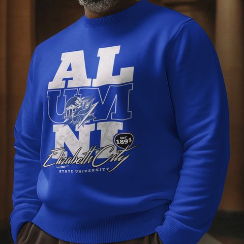 ECSU Alumni Signature Series (Unisex Sweatshirt) Elizabeth City State University
