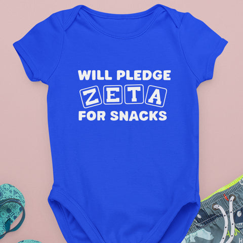 Zeta Phi Beta 2-Pack (Onesie) - Zetas Infant Bodysuit