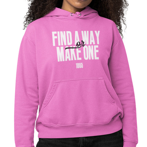 Find A Way Or Make One - PINK Edition - Clark Atlanta (Hoodie)