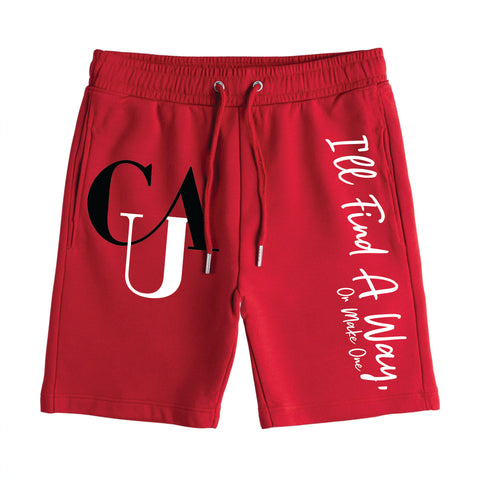 Clark Atlanta University "I'll Find A Way..." (Red Shorts)