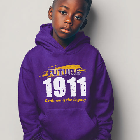 Future 1911 - Legacy Edition (Youth Sweatshirt/Hoodie) - Omega Psi Phi