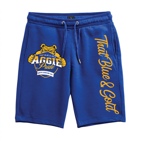NCA&T "That Blue & Gold" (Royal Blue Shorts)