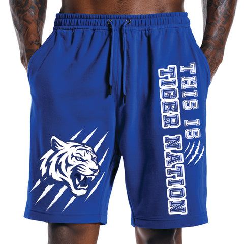 Tennessee State "Tiger Nation" (Royal Blue Shorts)