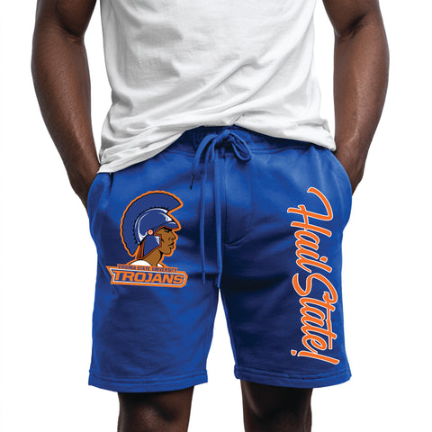 Virginia "Hail State" University (Royal Blue Shorts)