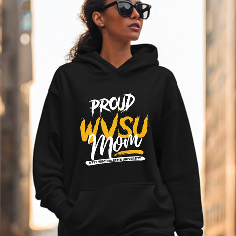 Proud WVSU Mom (Unisex Hoodie) West Virginia State