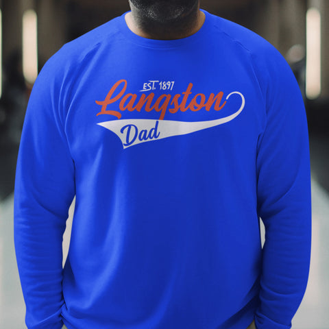 Langston Dad 1897 - Langston University (Men's Sweatshirt)