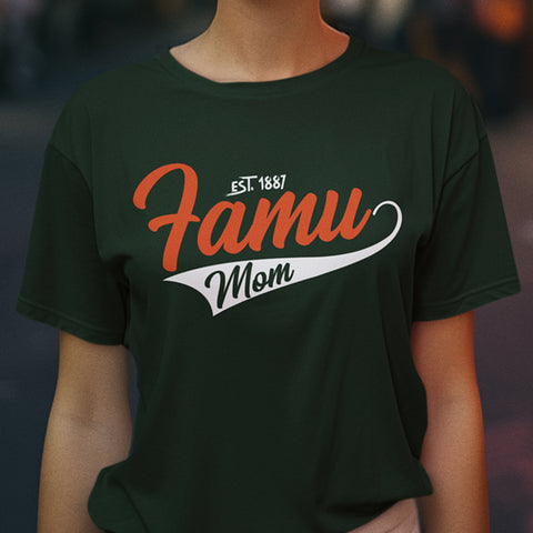 FAMU Mom 1887 - Florida A&M University (Women's Short Sleeve)