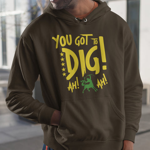 You Got To Dig - Iota Phi Theta (Sweatsuit)  Brown/Sandstone - (Hoodie + Sweatpants)
