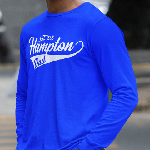 Hampton University Dad - (Men's Long Sleeve)