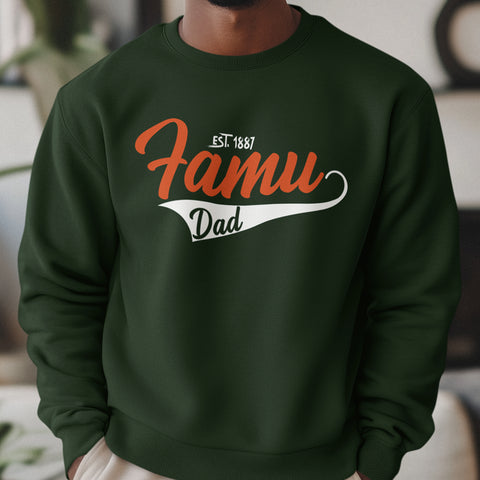 FAMU Dad 1887 - Florida A&M University (Men's Sweatshirt)