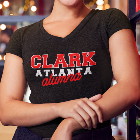 Clark Atlanta University Alumna (Women's V-Neck)