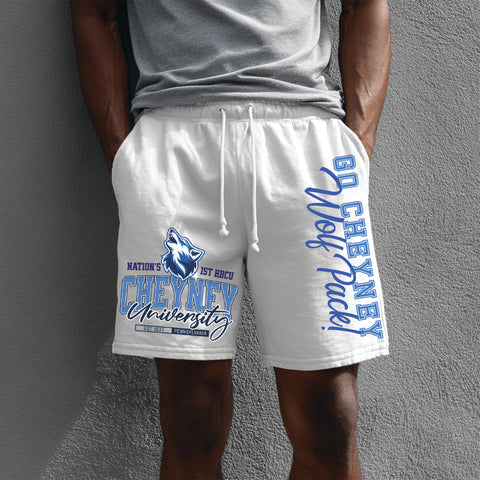 Cheyney University Wolf Pack (White Shorts)