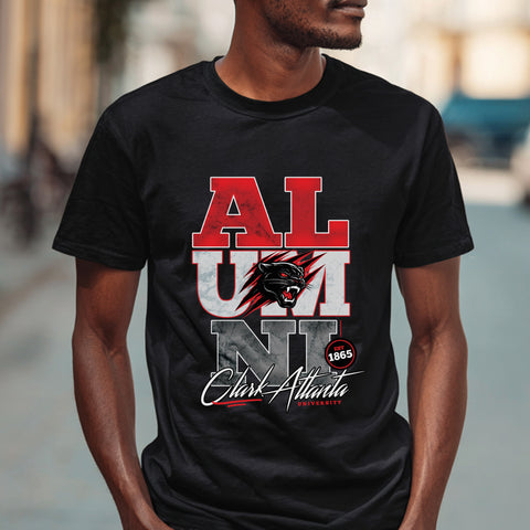 Clark Atlanta University Alumni Signature Series - Vintage/Grunge Style (Men's Short Sleeve)