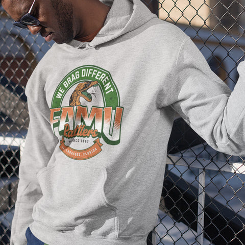 Florida A&M University  - FAMU We Brag Different  Sweatsuit - (Hoodie + Sweatpants)