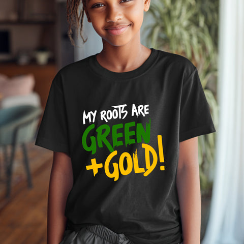 My Roots Are Green & Gold - NSU Spartans (Youth T-Shirt)