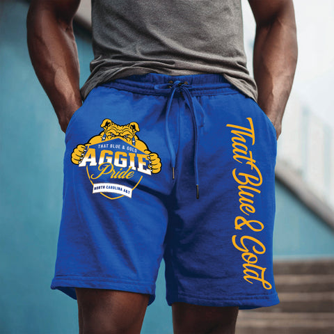 NCA&T "That Blue & Gold" (Royal Blue Shorts)