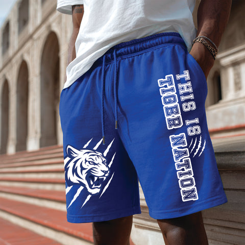 Tennessee State "Tiger Nation" (Royal Blue Shorts)