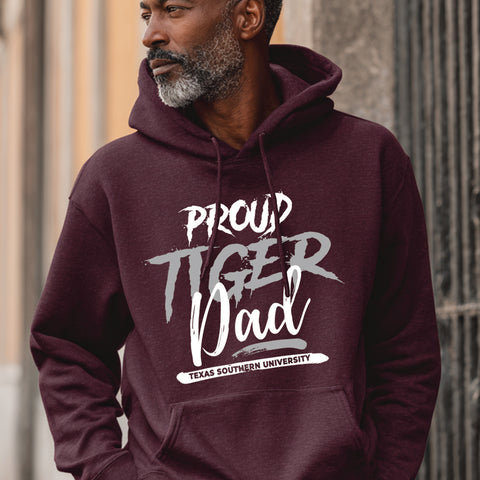 Proud Texas Southern Tiger Dad (Unisex Hoodie)