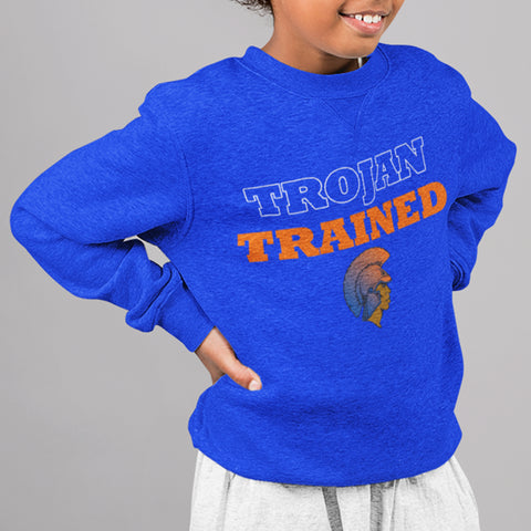 Trojan Trained - Virginia State University (Youth Sweatshirt/Hoodie)